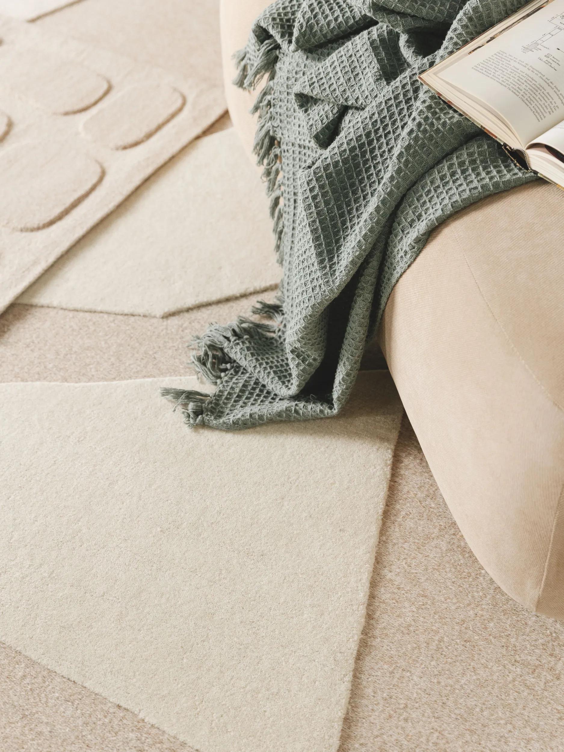 Wollteppich Malin Creme