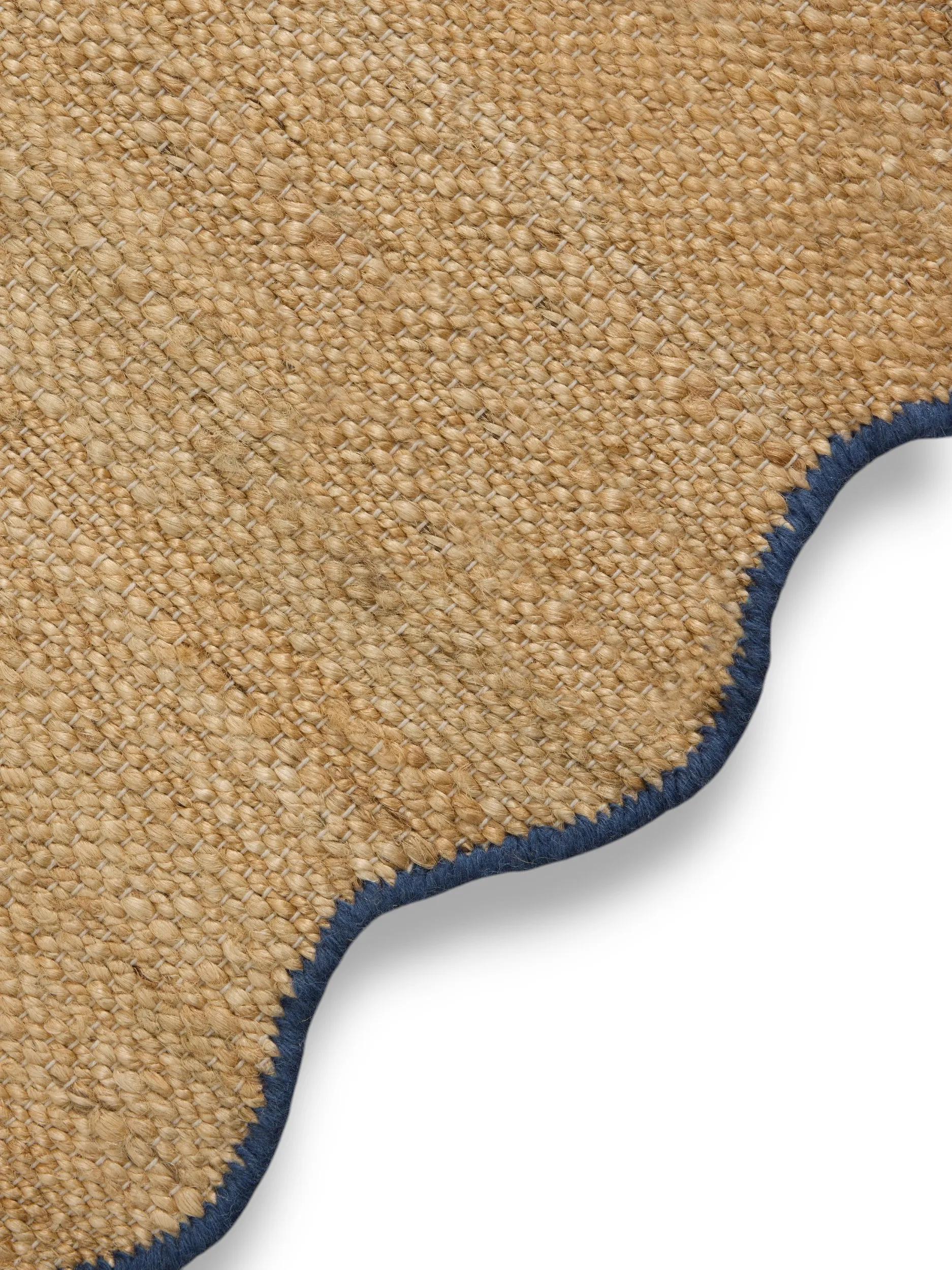 Jute Rug Mambo Blue
