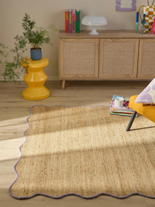 Jute Rug Mambo Purple