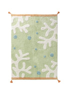 Washable Kid´s Rug Marine Multicolour/Green
