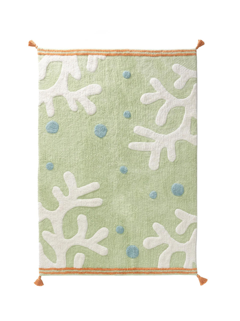 Washable Kid´s Rug Marine Multicolour/Green