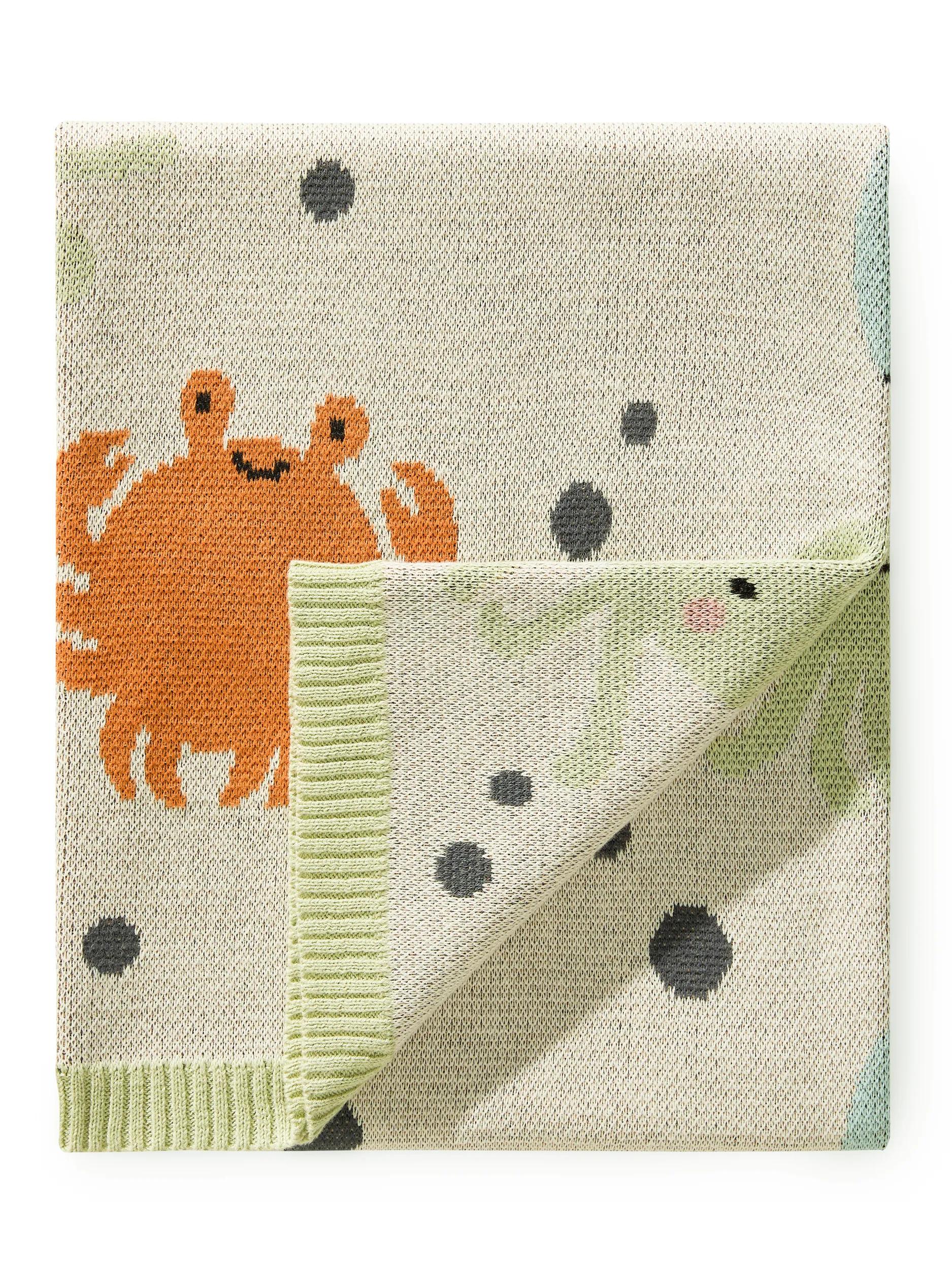 Cotton Blanket Marine Multicolour