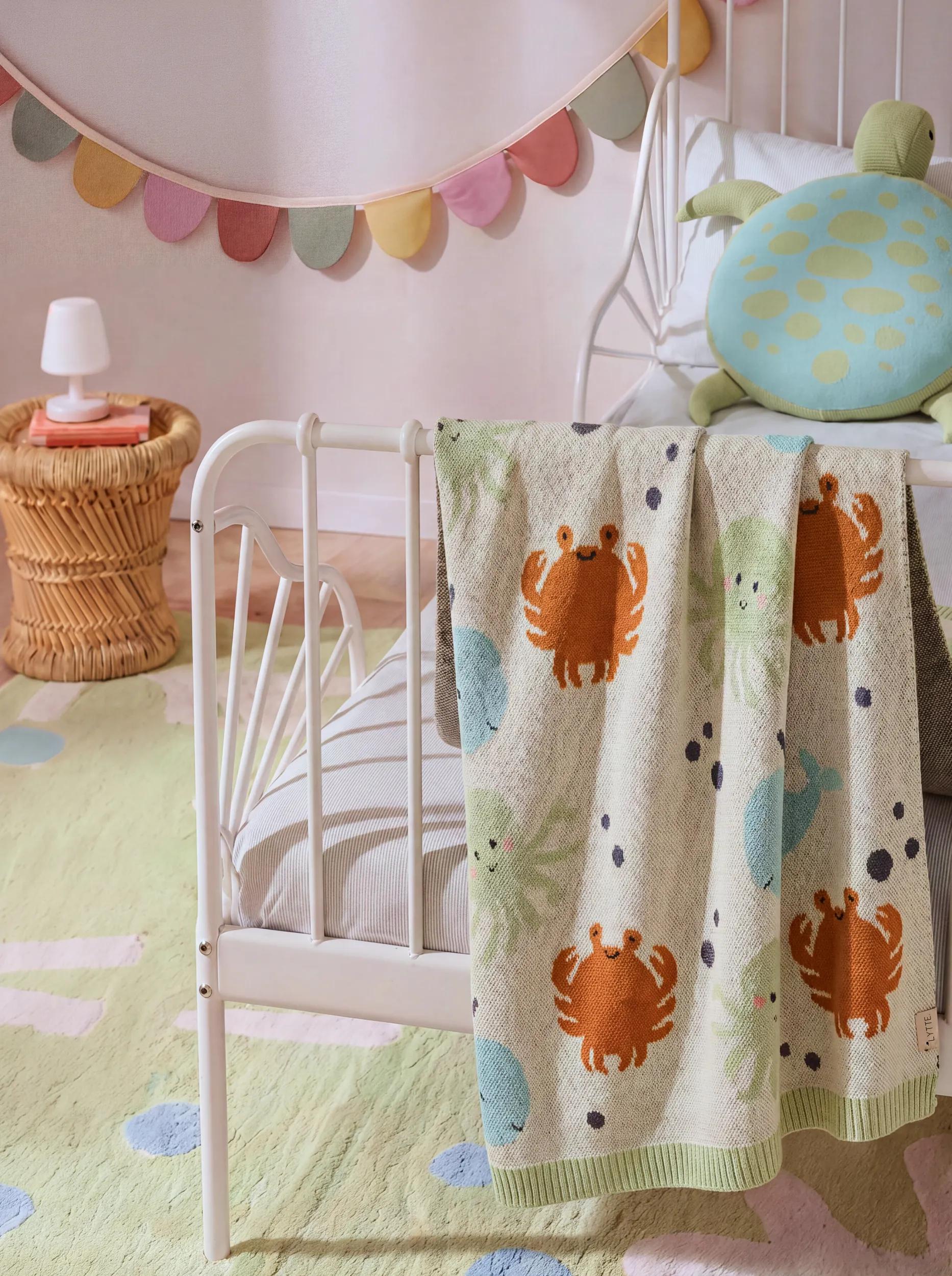 Cotton Blanket Marine Multicolour