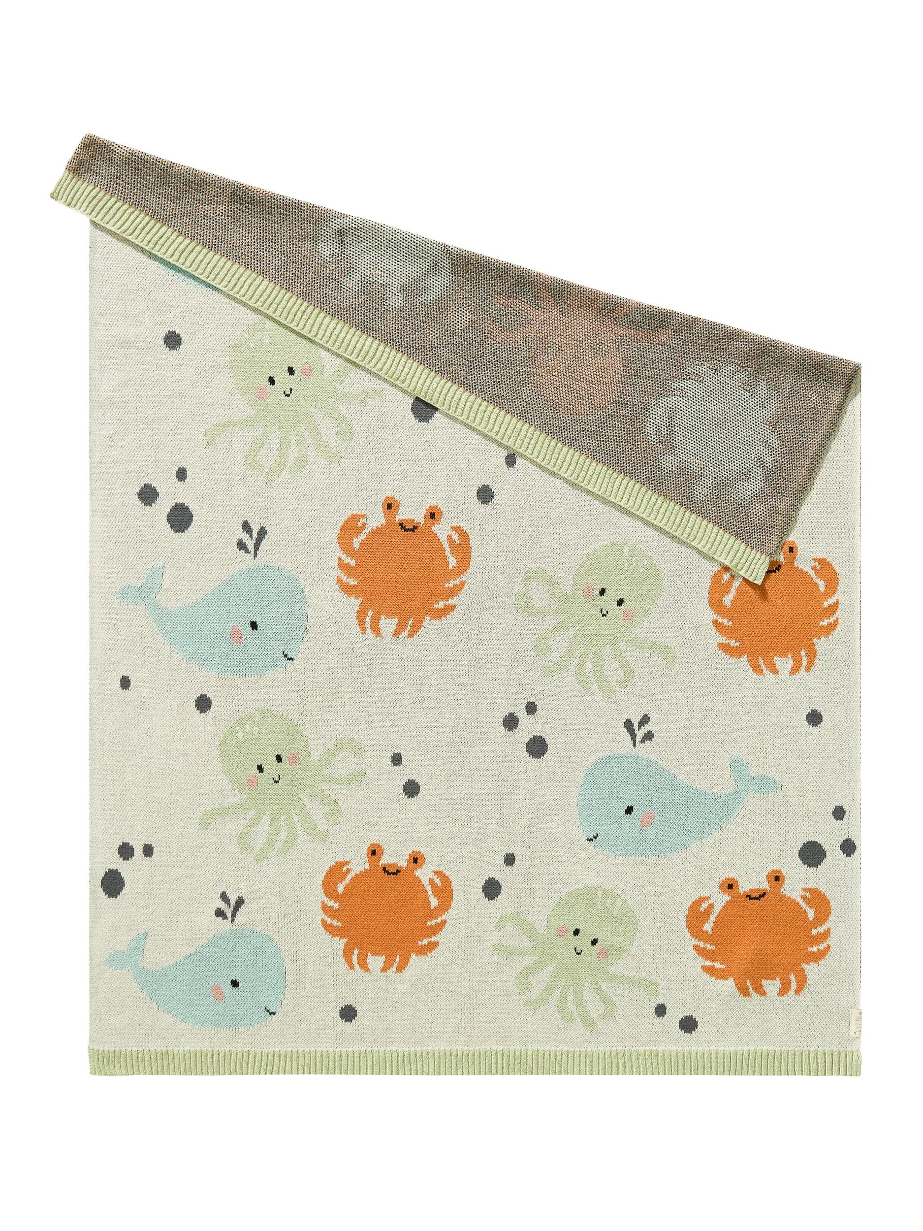Cotton Blanket Marine Multicolour