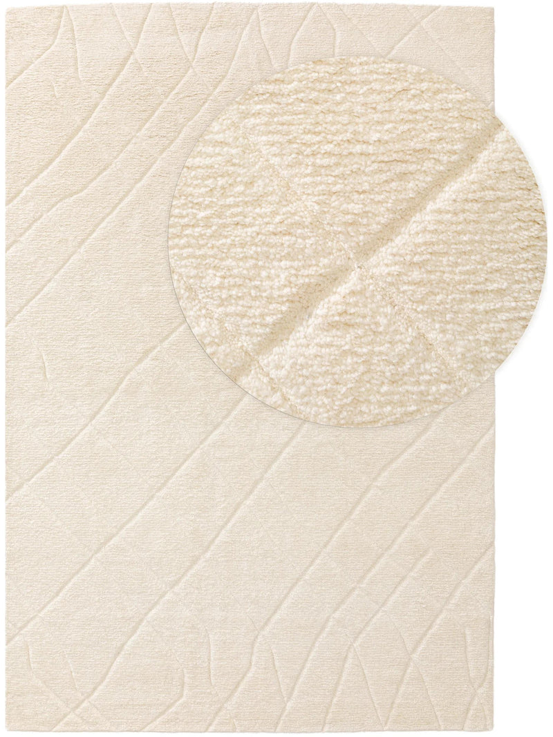 Wool Rug Maroc Ivory