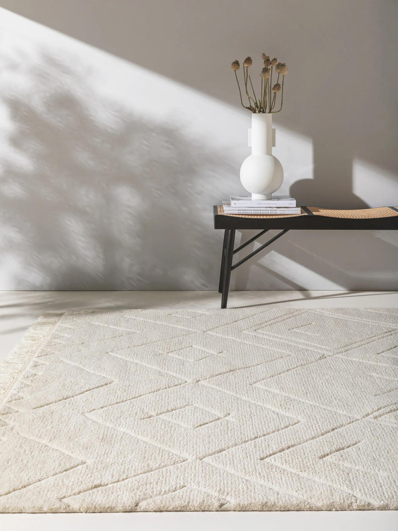 Wool Rug Maroc Ivory