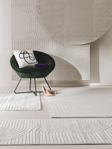 In- & Outdoor Round Rug Mars Cream