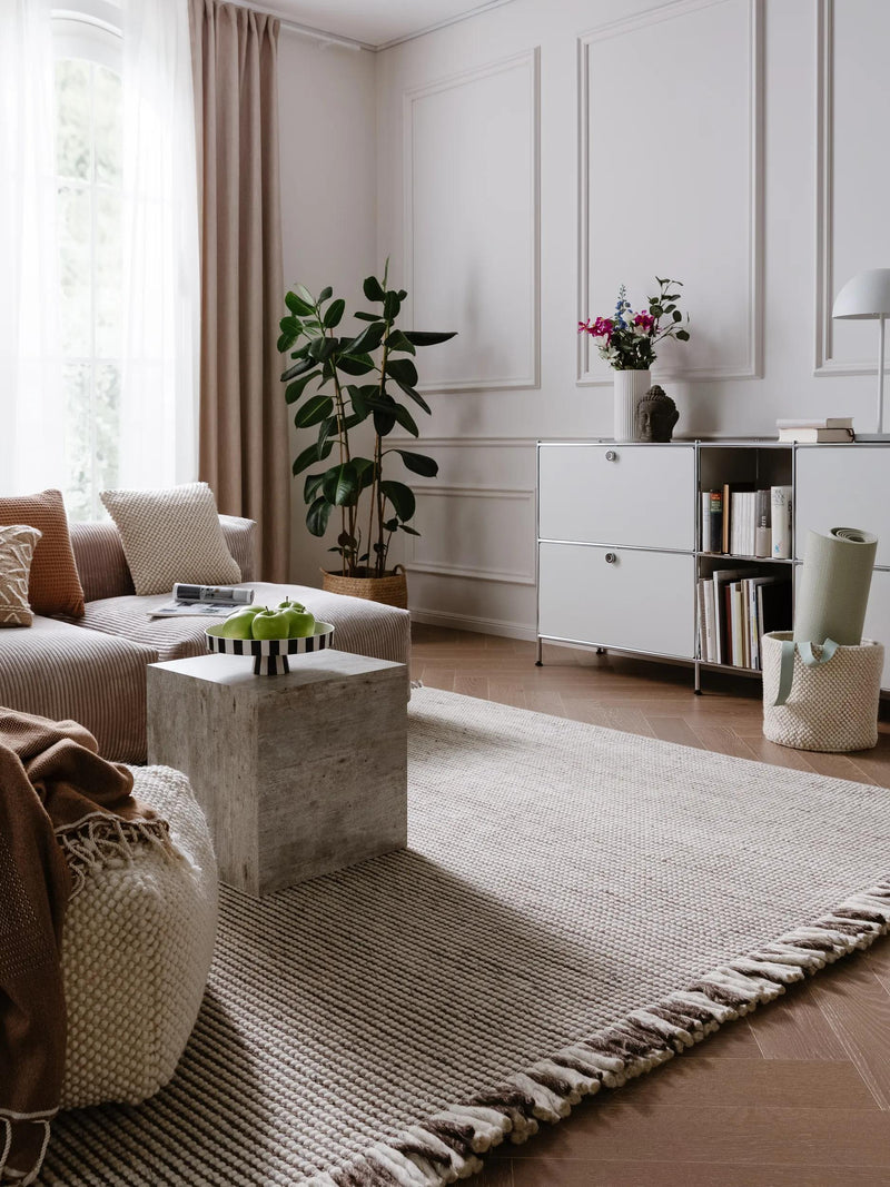 Wool Rug Mary Beige/Brown