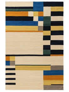 Flat Weave Rug Marya Multicolour