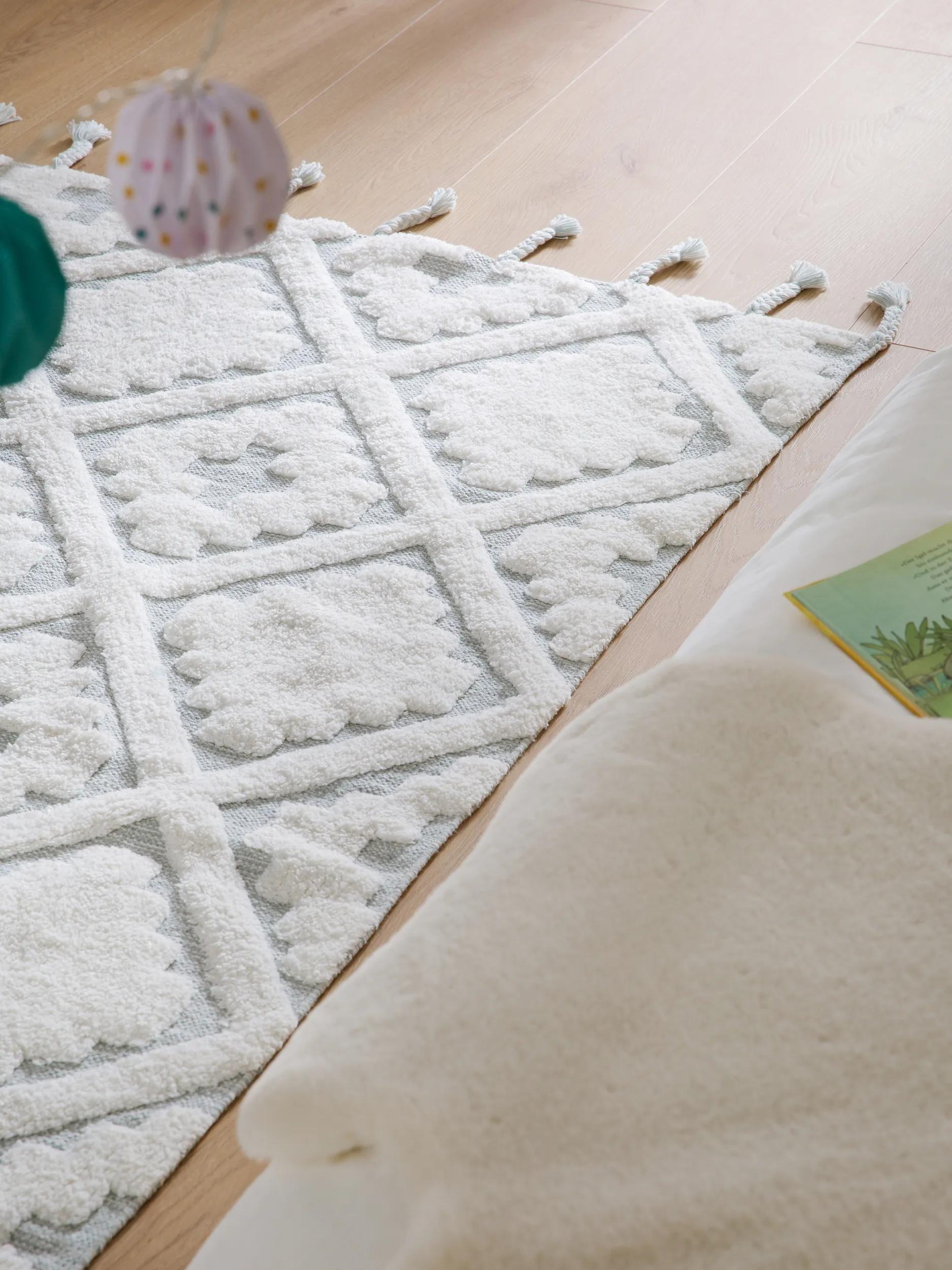 Tapis lavable pour enfant Matheo Menthe