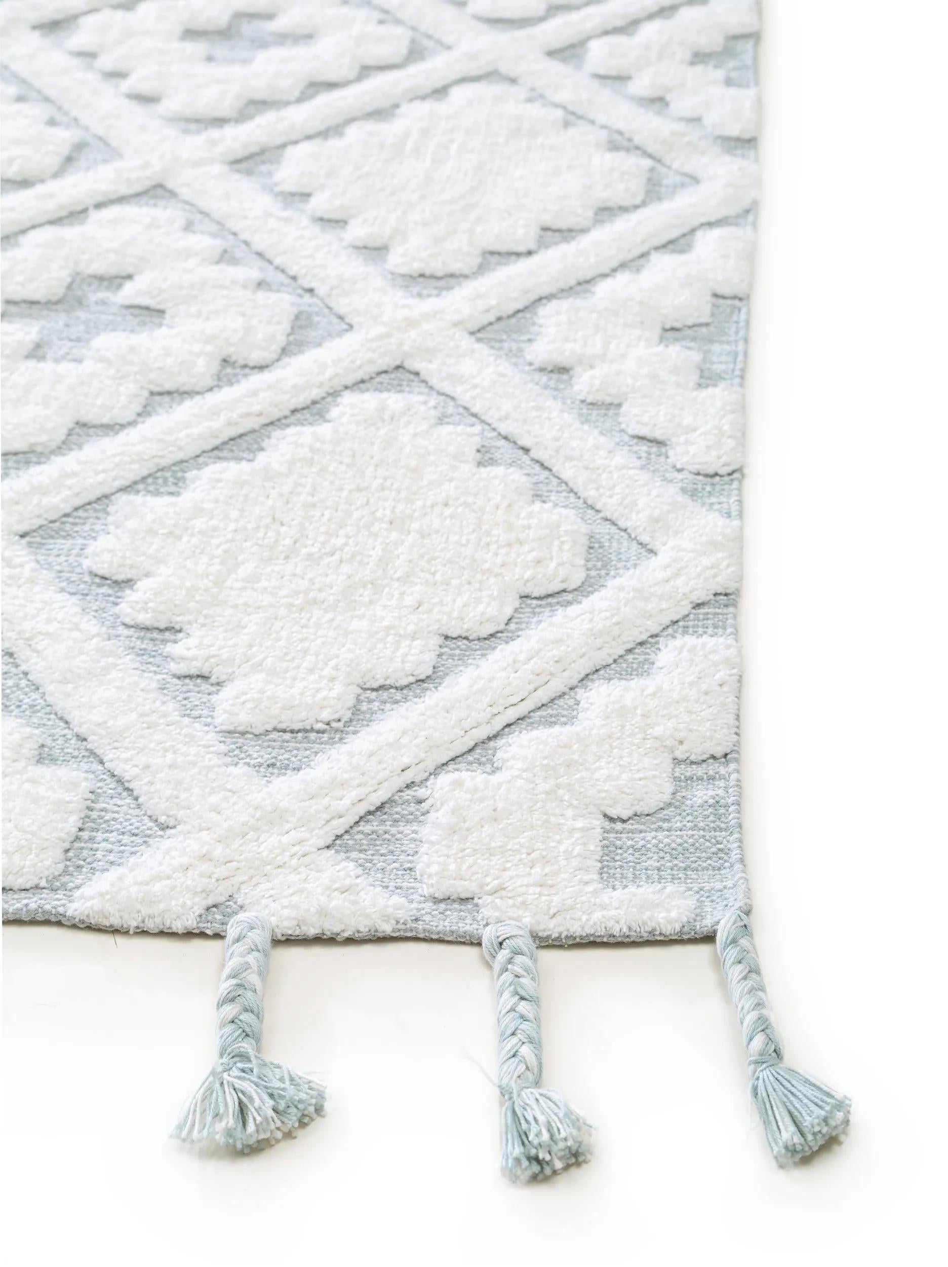 Tapis lavable pour enfant Matheo Menthe