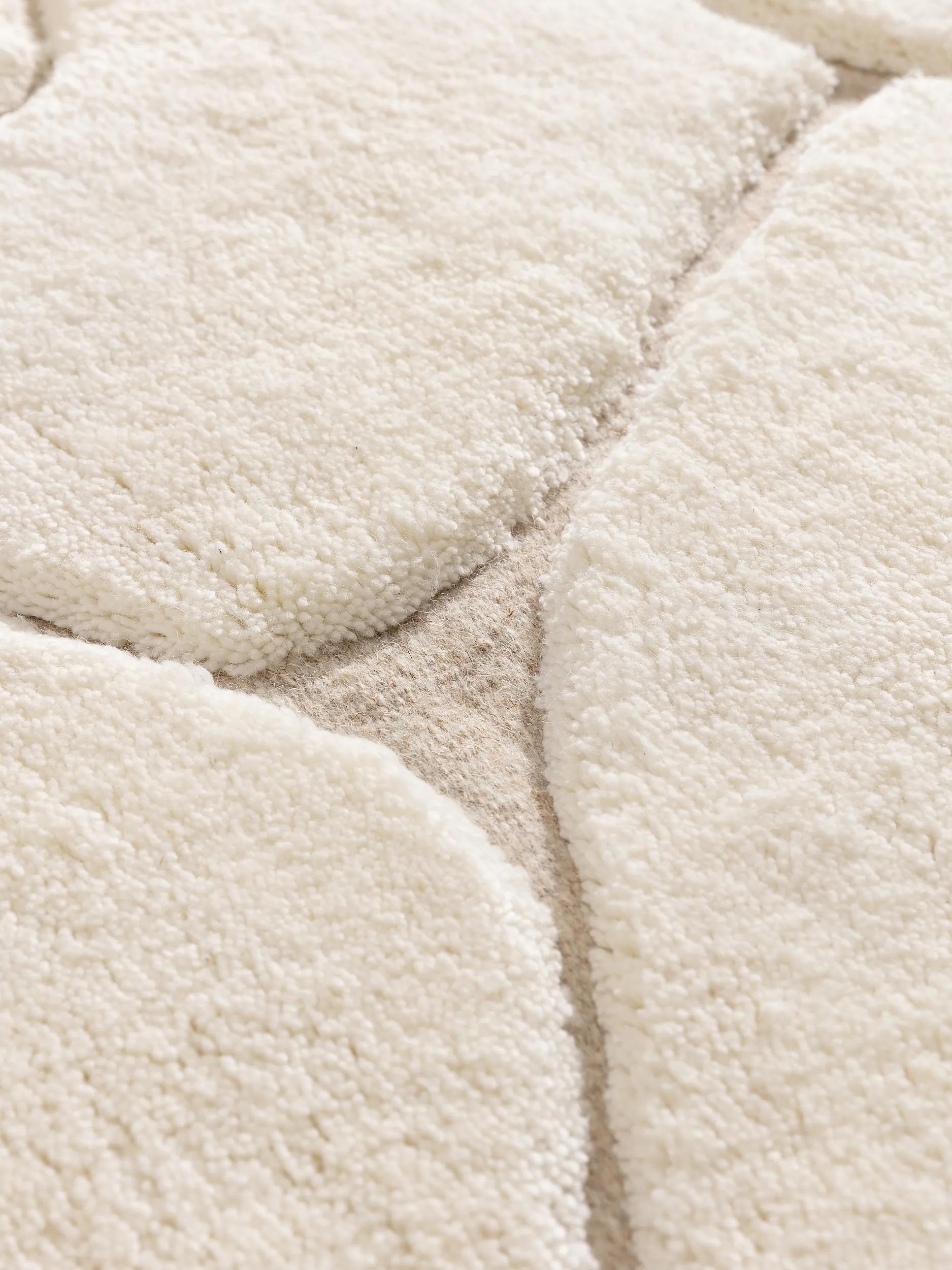 Wool rug Mattia Cream/Beige