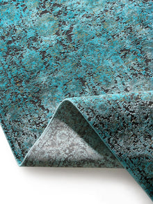 Viscose Rug Medea Turquoise