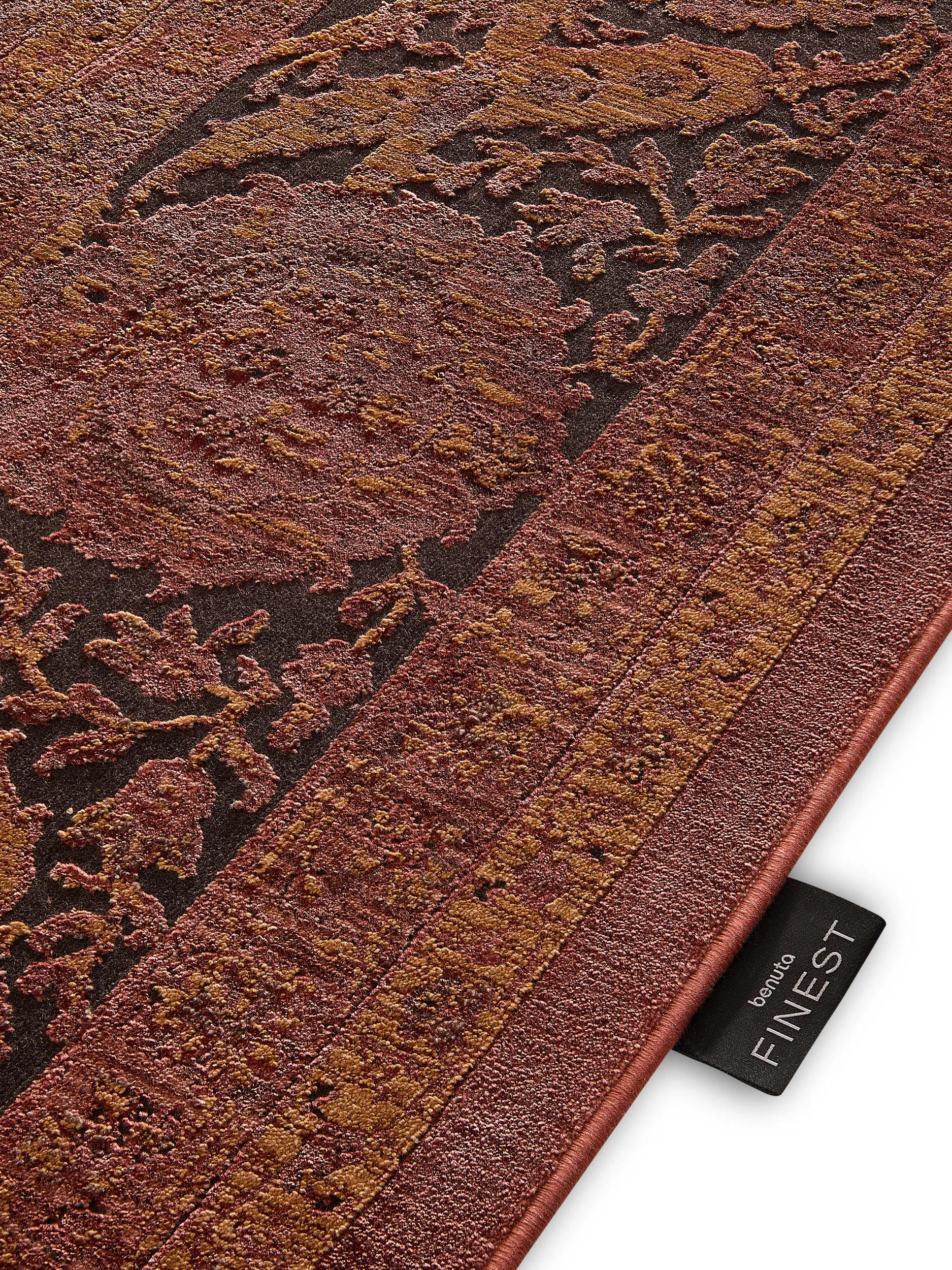 Viscose Rug Medea Terracotta