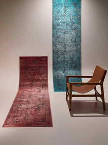 Viscose Rug Medea Turquoise