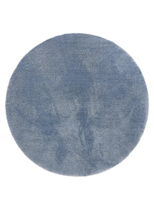 Washable Shaggy Rug Melvin Light Blue