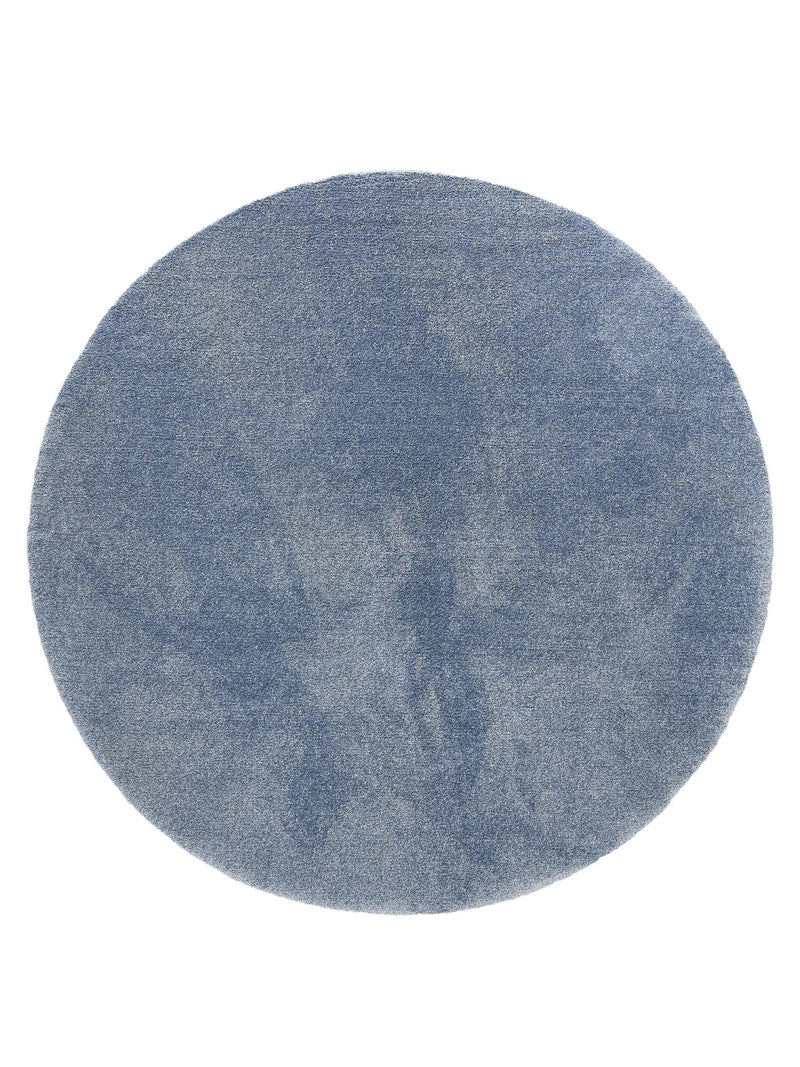 Washable Shaggy Rug Melvin Light Blue