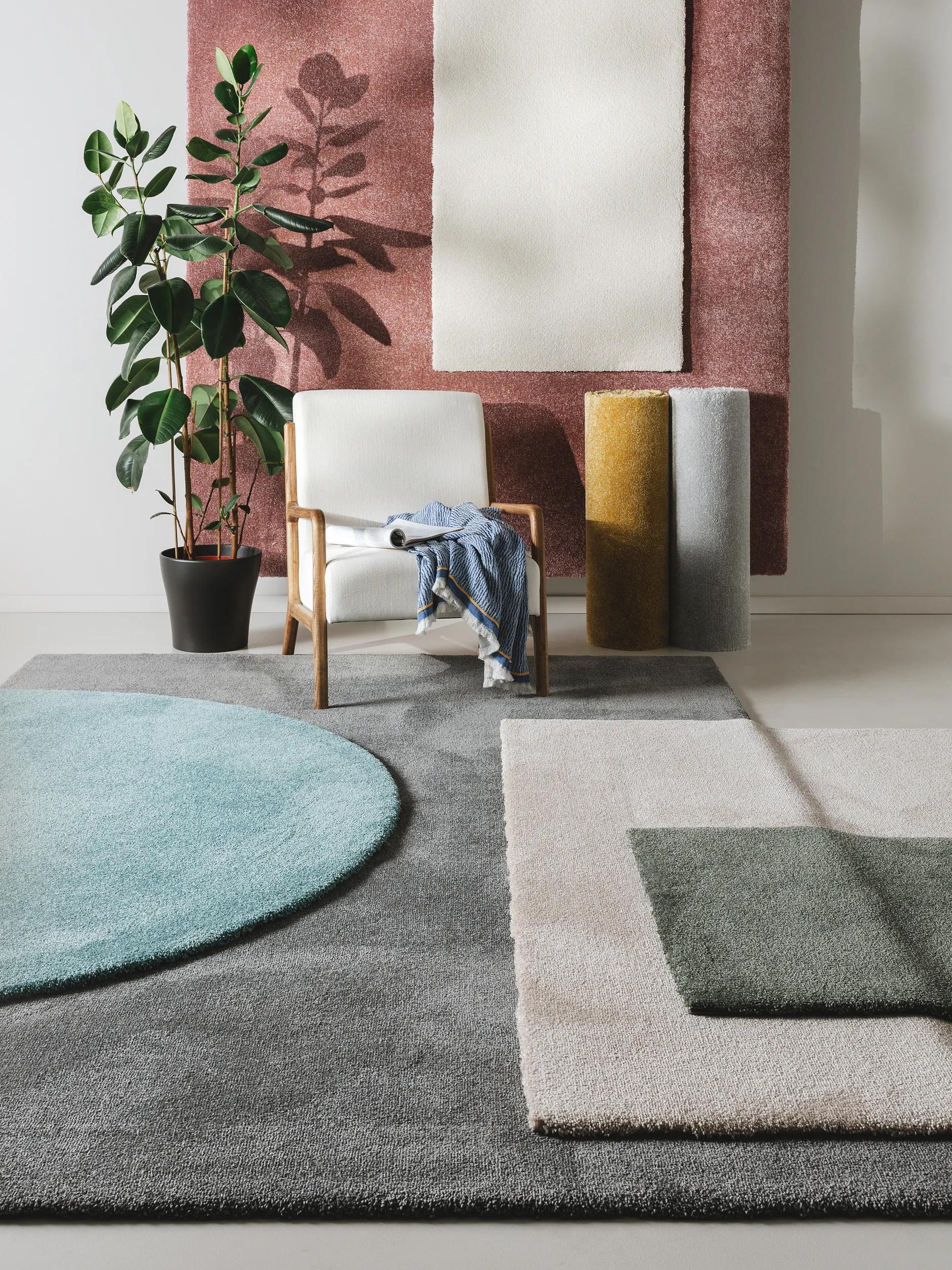 Washable Rug Melvin Light Grey