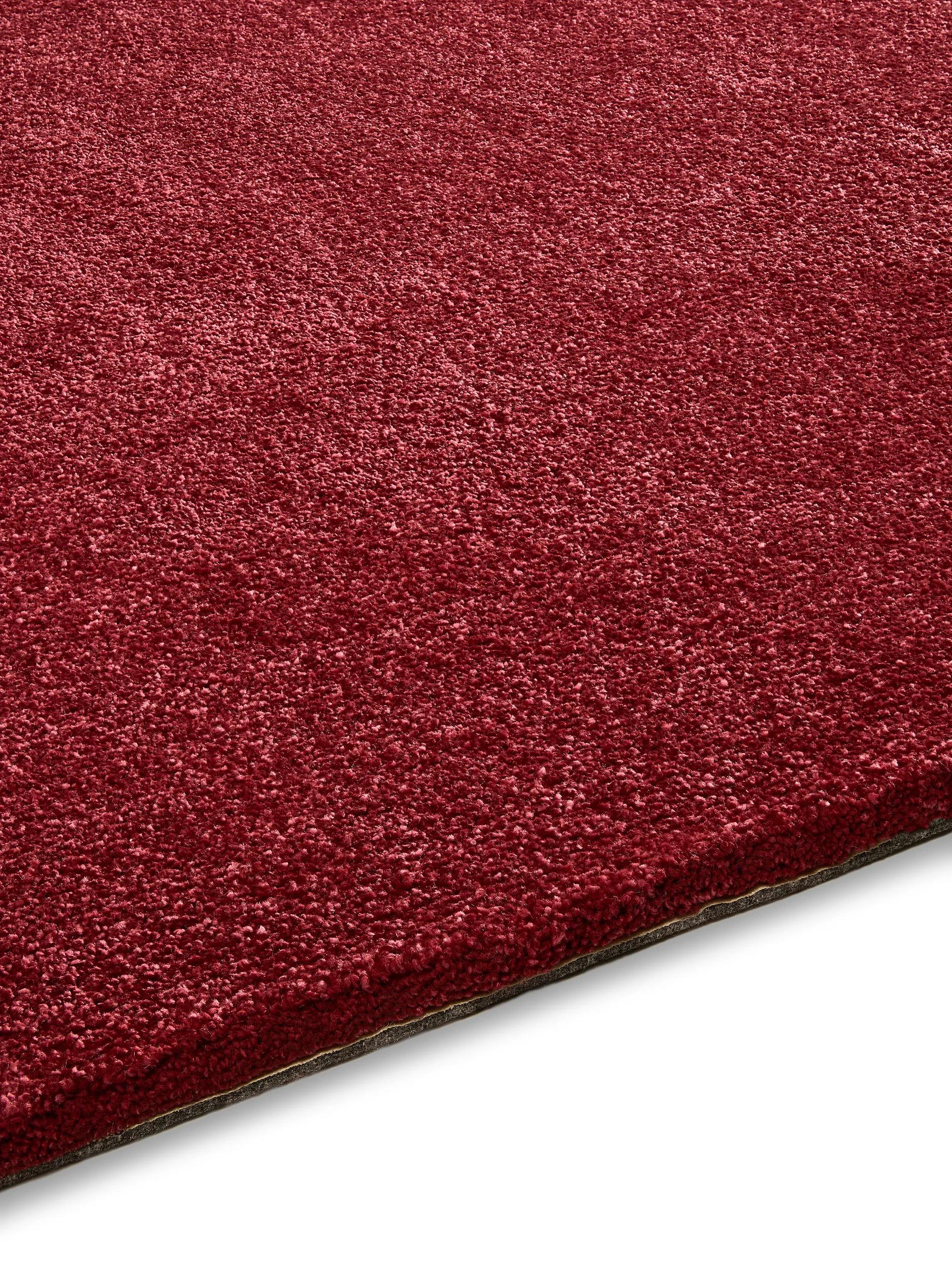 Washable Shaggy Rug Melvin Red