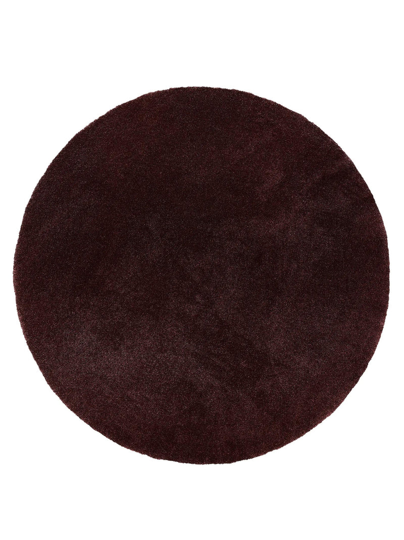 Waschbarer Shaggy-Teppich Melvin Bordeaux