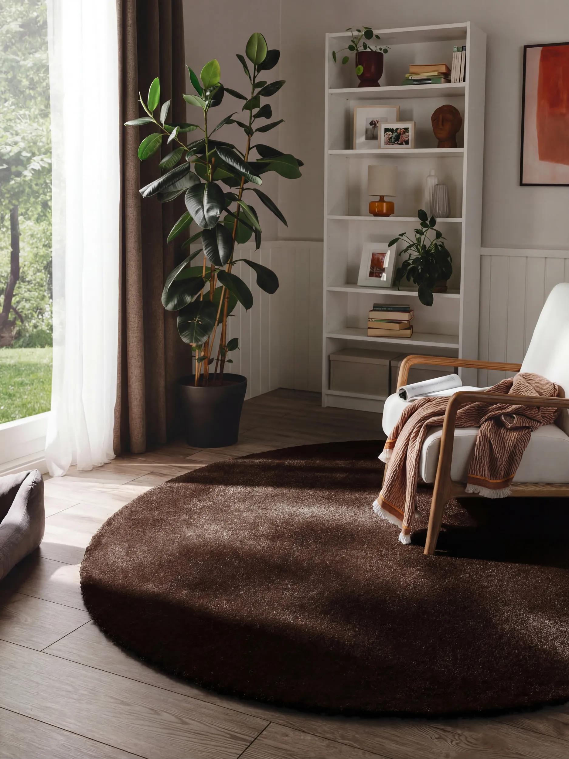 Washable Shaggy Rug Melvin Brown