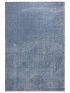 Washable Shaggy Rug Melvin Light Blue
