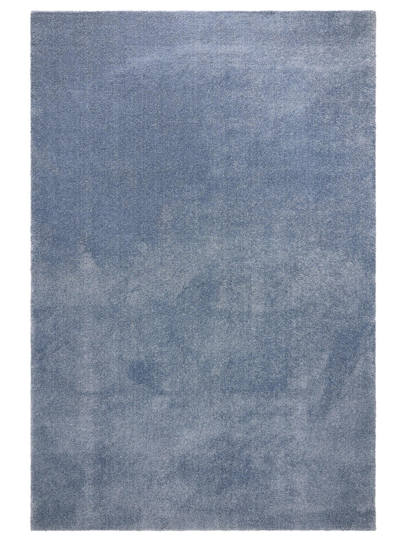 Washable Shaggy Rug Melvin Light Blue
