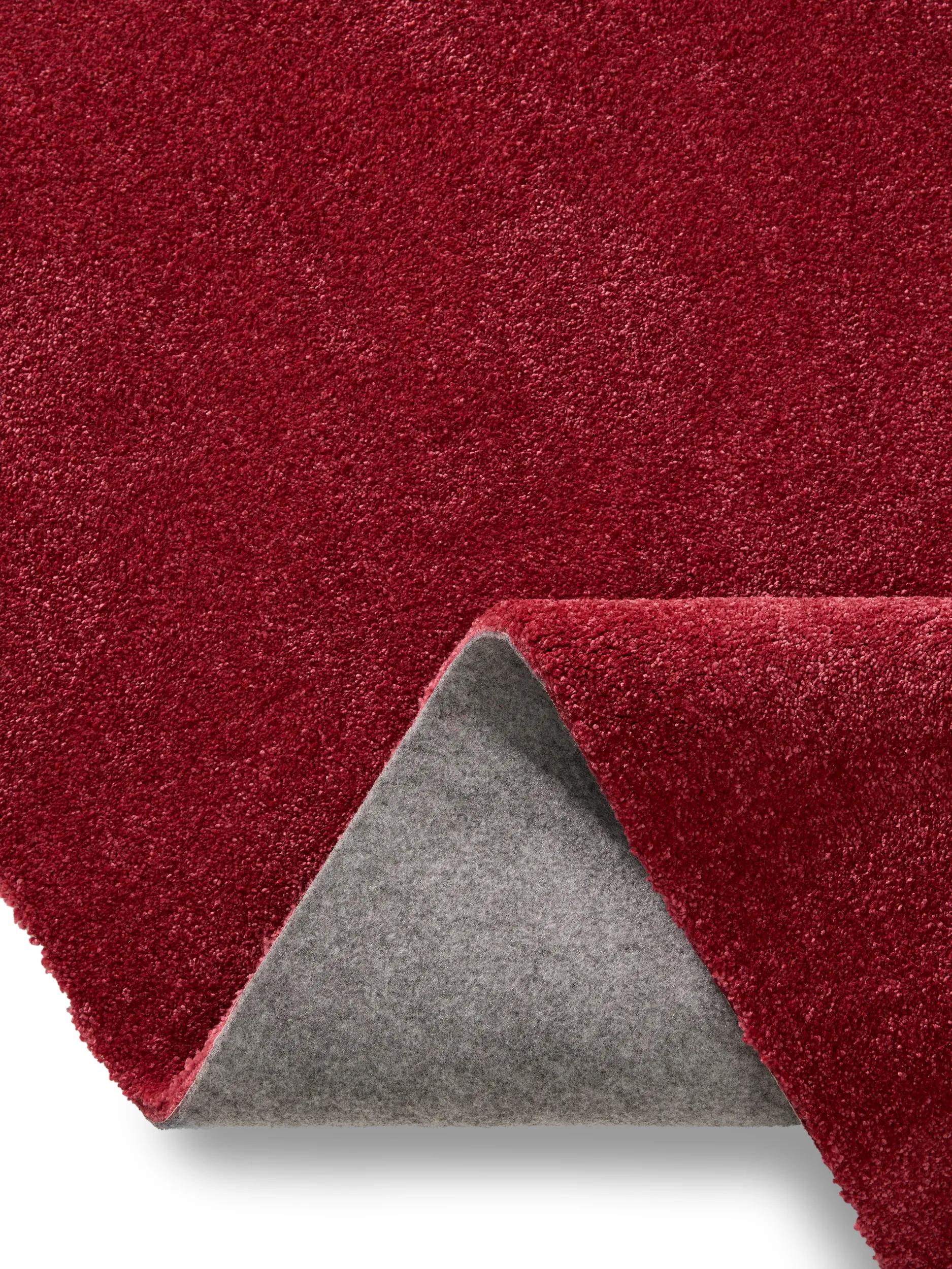 Washable Shaggy Rug Melvin Red