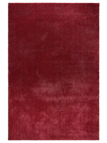 Washable Shaggy Rug Melvin Red