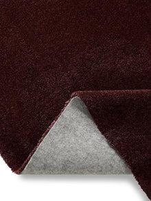 Washable Shaggy Rug Melvin Bordeaux