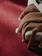 Washable Shaggy Rug Melvin Red