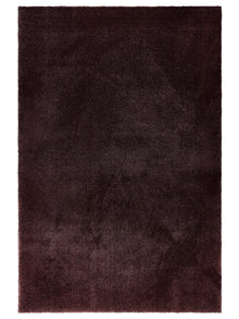 Washable Shaggy Rug Melvin Bordeaux