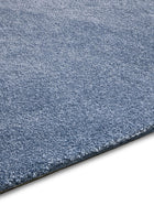Washable Shaggy Rug Melvin Light Blue