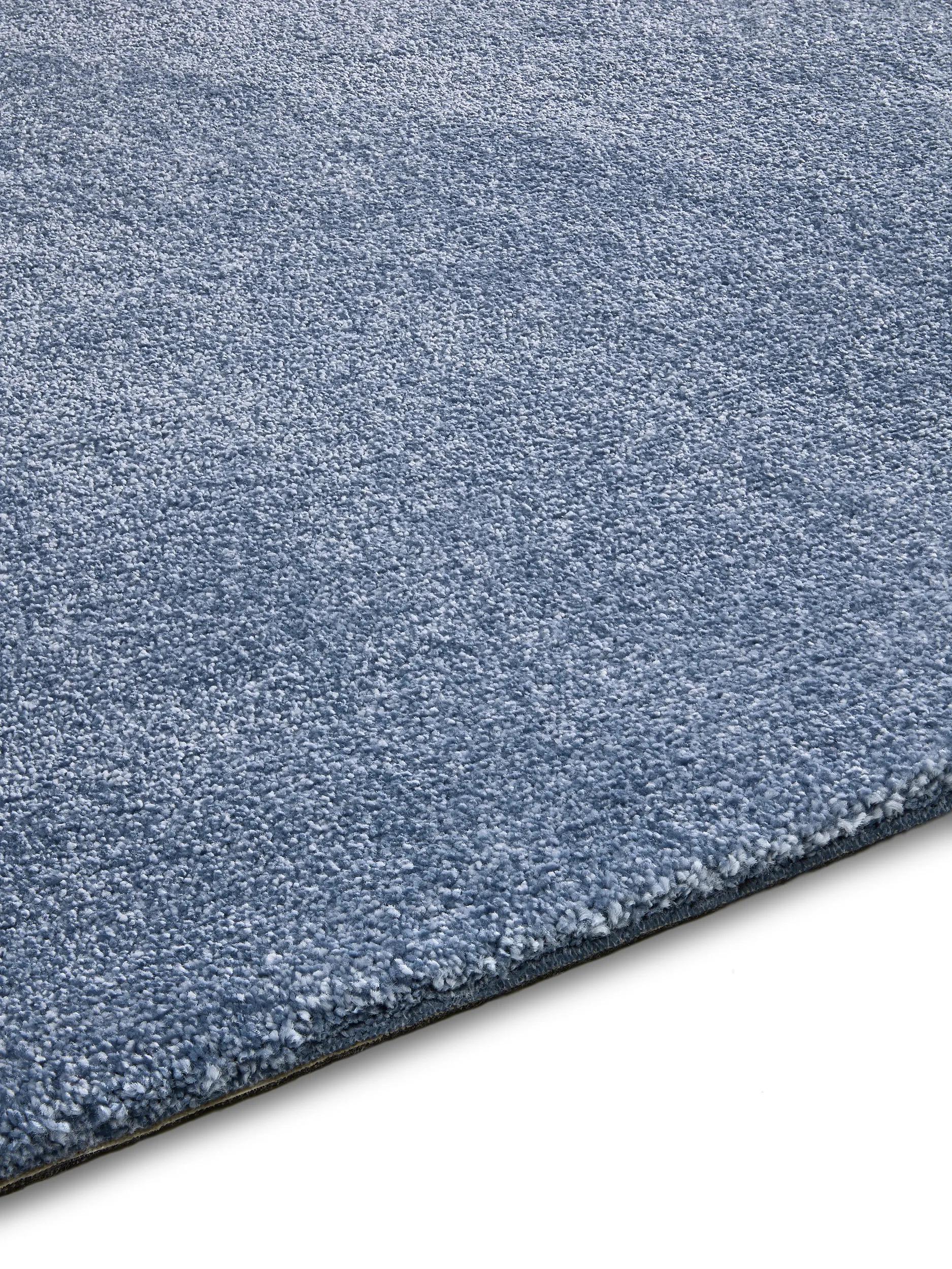 Washable Shaggy Rug Melvin Light Blue