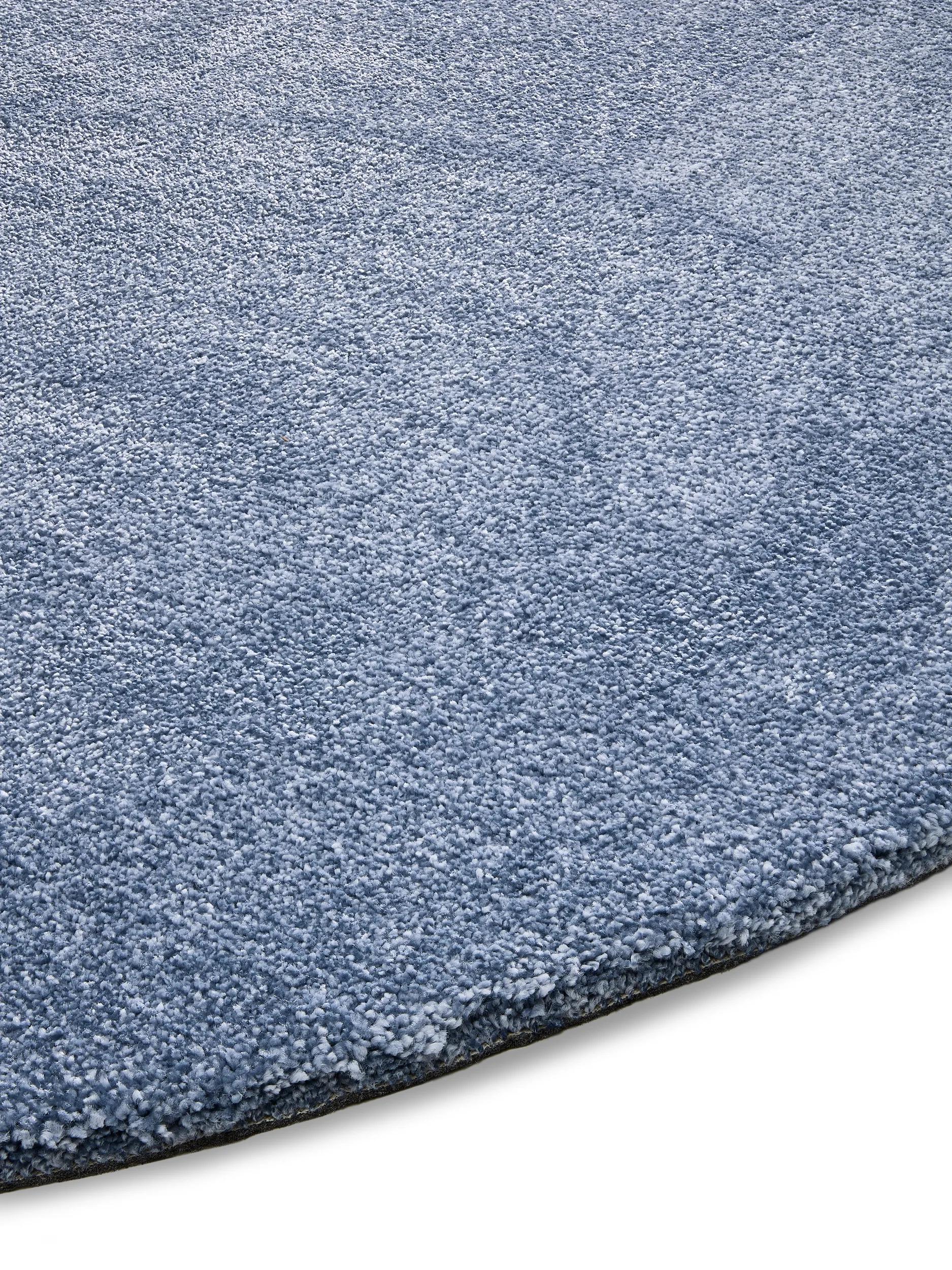 Washable Shaggy Rug Melvin Light Blue