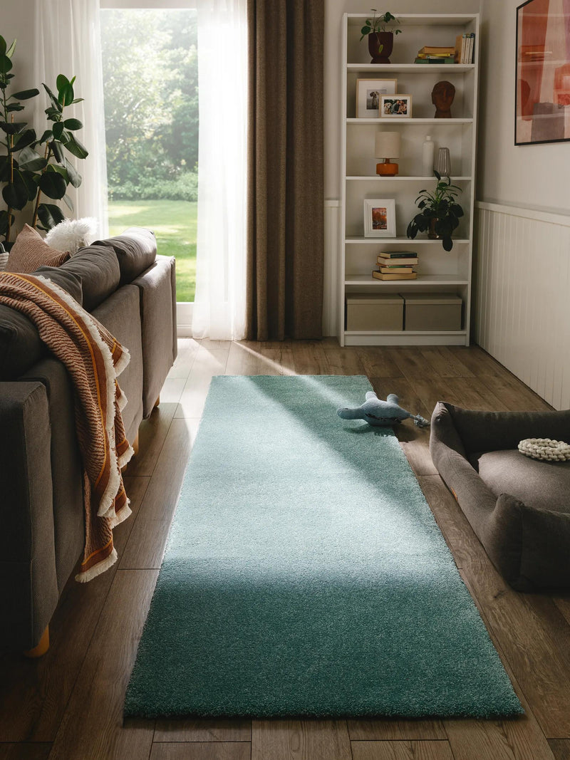 Washable Rug Melvin Turquoise