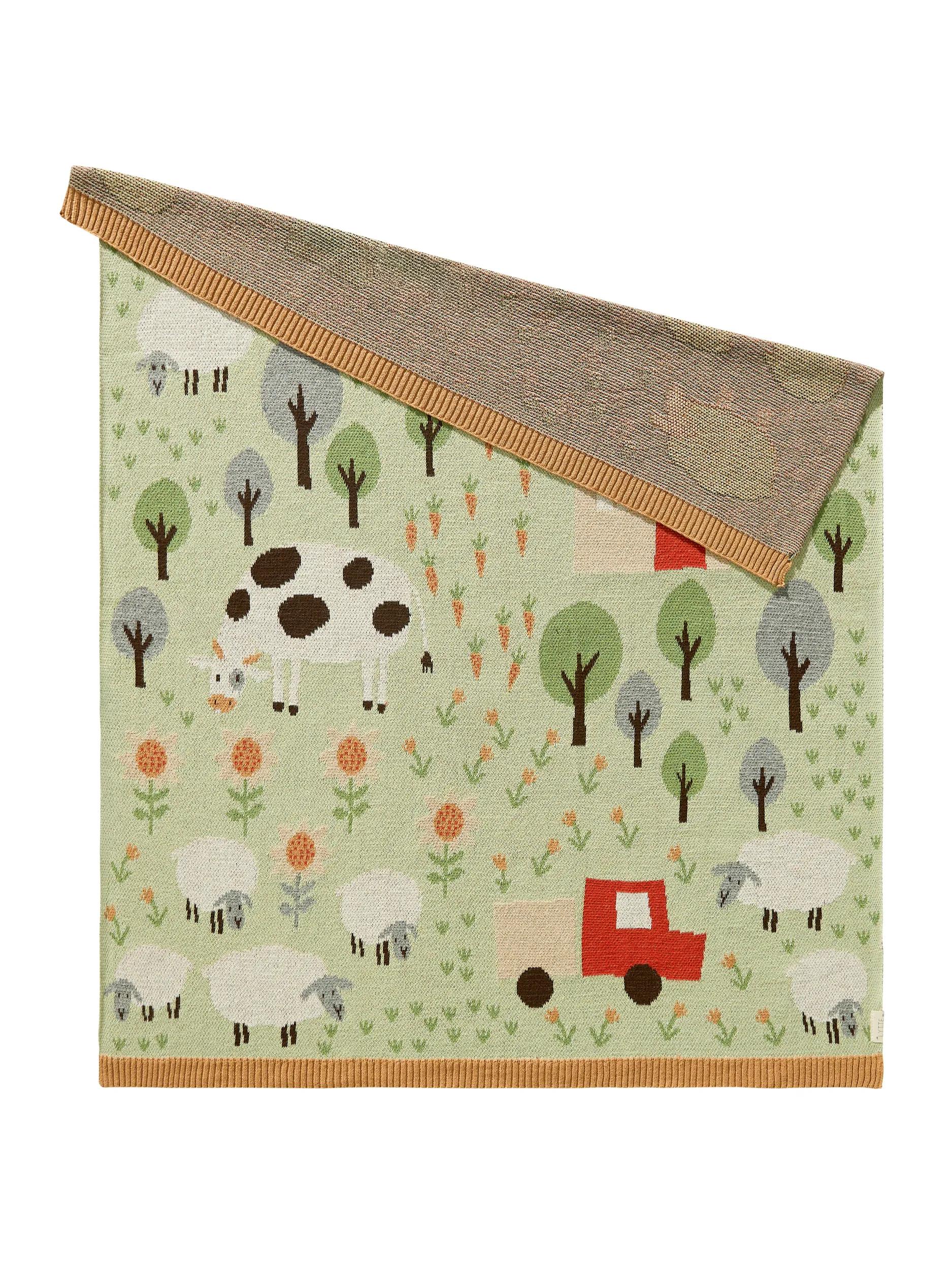 Cotton Blanket Merle Multicolour