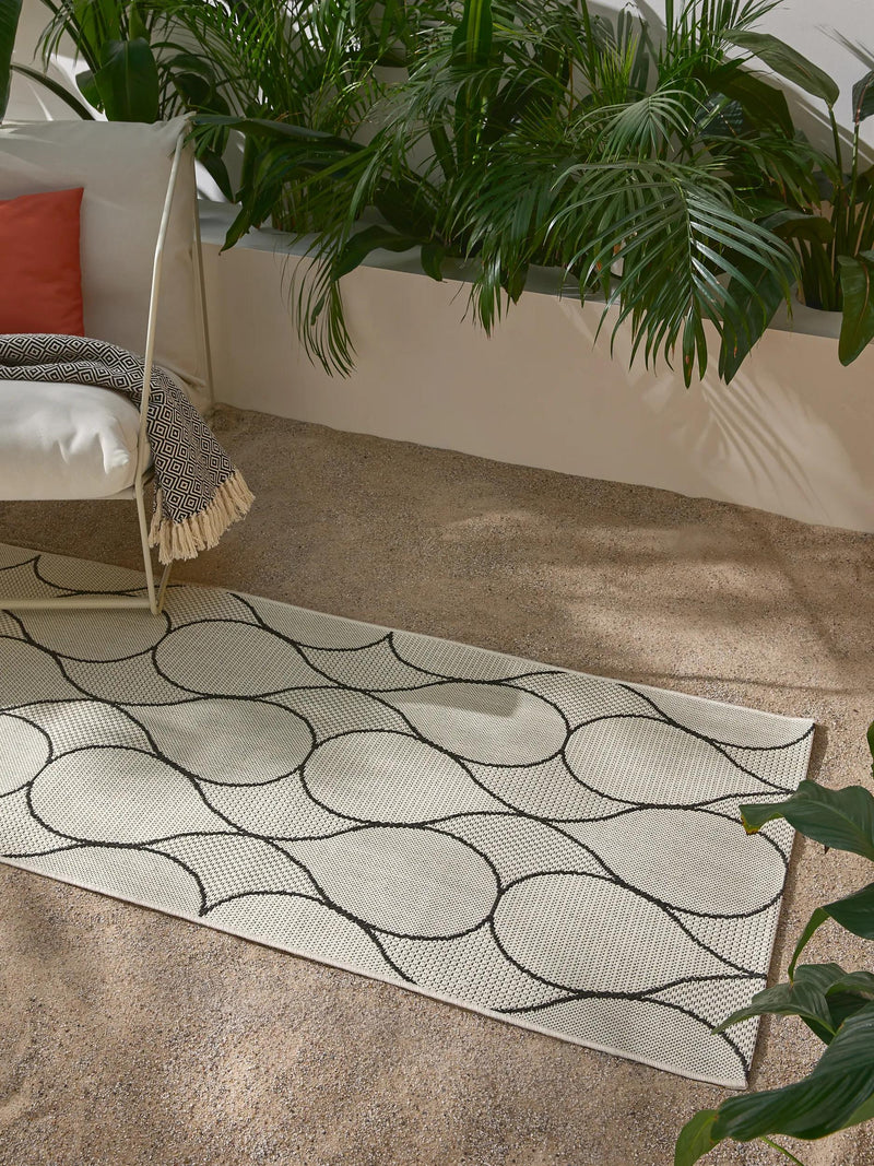 In- & Outdoor Runner Metro White