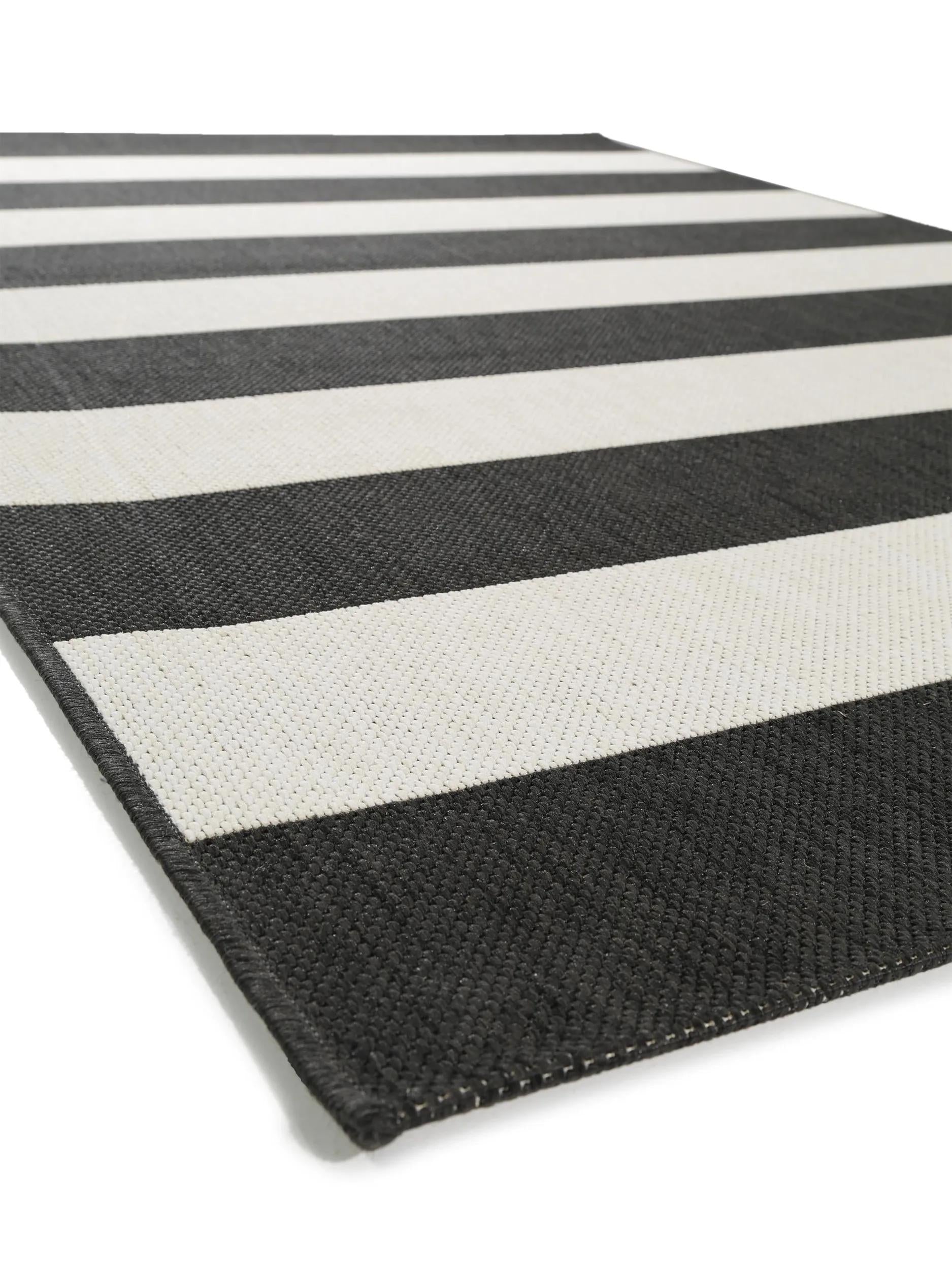 In- & Outdoor Rug Metro Black
