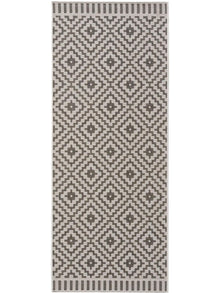 In- & Outdoor Rug Metro Black/White