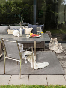 In- & Outdoor Rug Metro Black
