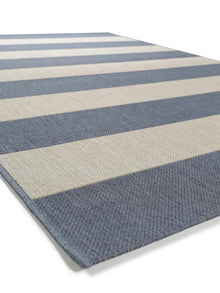 In- & Outdoor Rug Metro Blue
