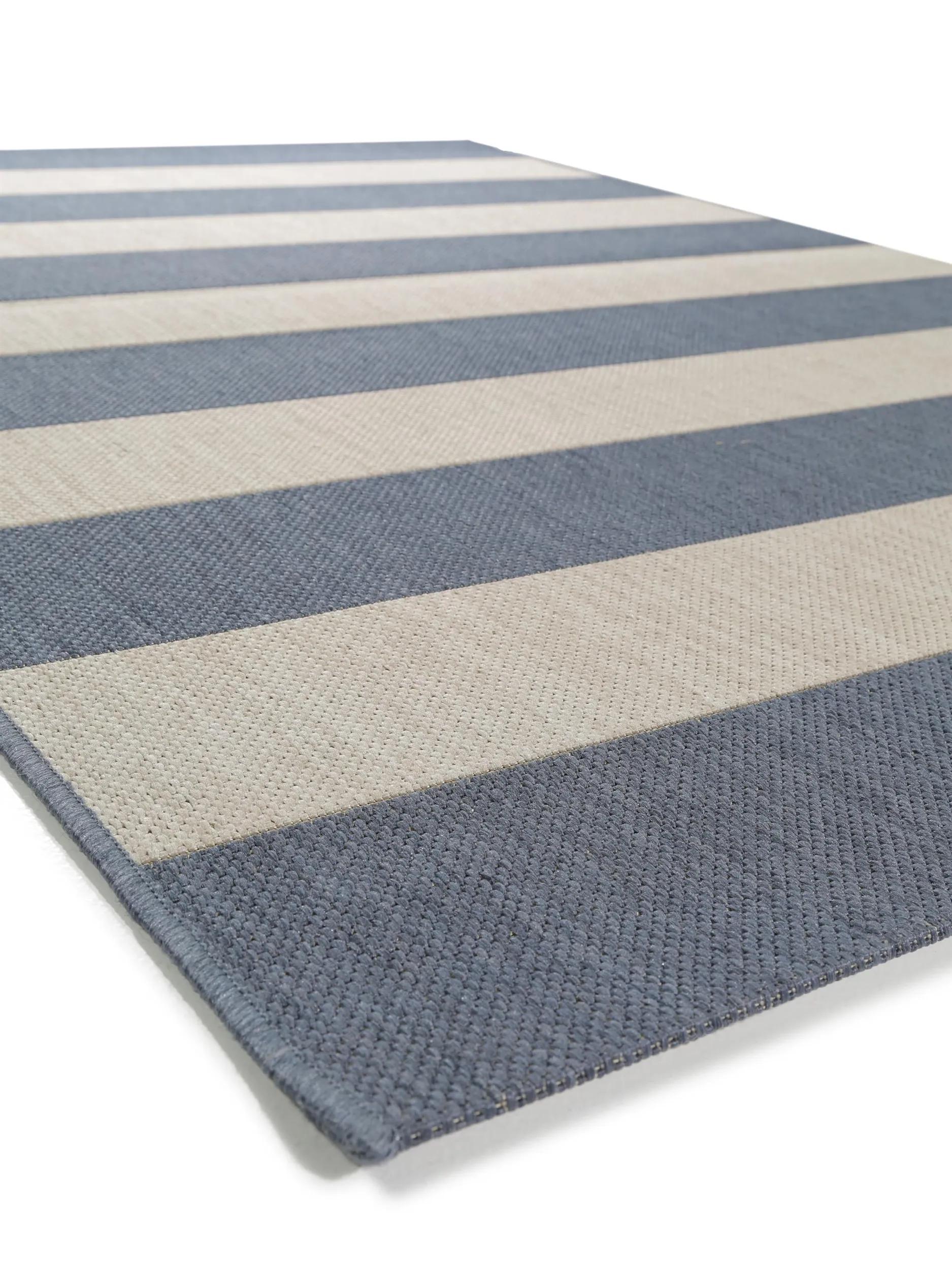 In- & Outdoor Rug Metro Blue