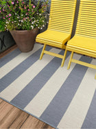 In- & Outdoor Rug Metro Blue