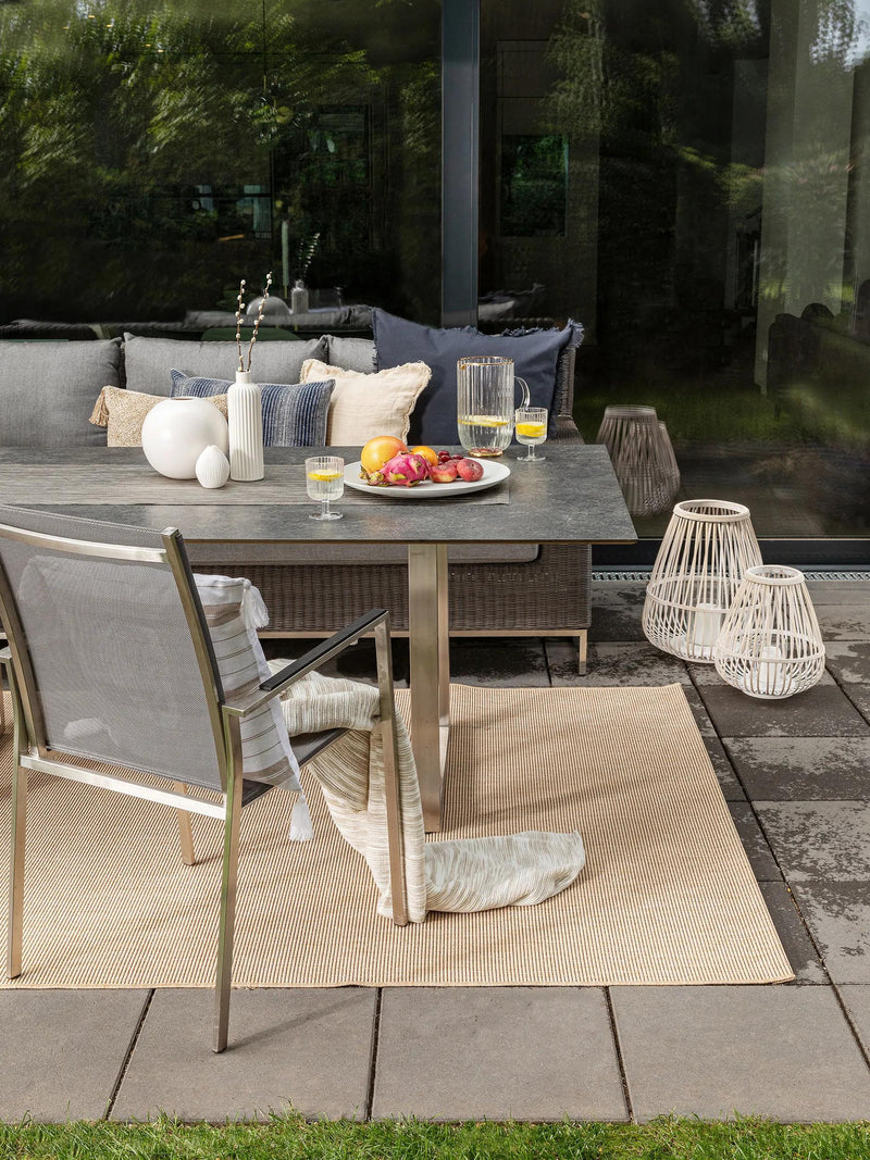 In- & Outdoor Rug Metro Beige