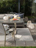 In- & Outdoor Rug Metro Blue