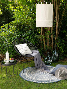 In- & Outdoor Rug Metro Blue