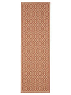 In- & Outdoor Runner Metro Beige/Red