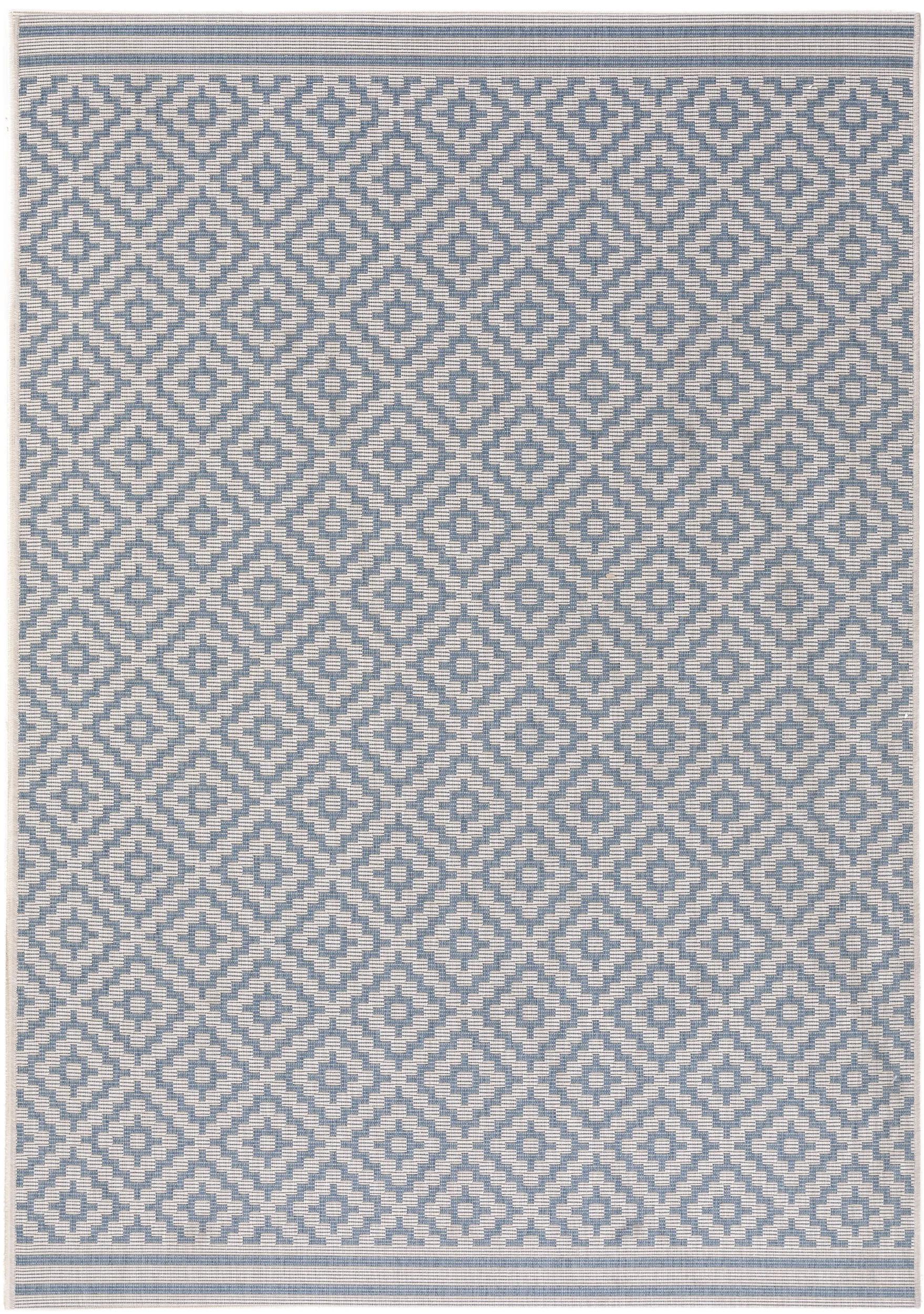 In- & Outdoor Rug Metro Blue
