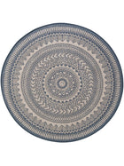 In- & Outdoor Rug Metro Blue